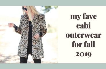 My Favorite Outwear from Cabi Fall 2019