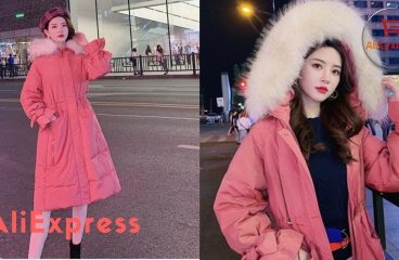 Women’s clothing AliExpress  Winter Jacket Coats Outwear Padded Fur Collar Long Parka Women