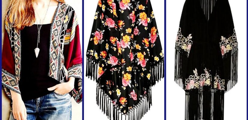 Vintage Boho Kimono Cardigan Lece Crochet Chiffon Loose Outwear Blouse For Girls