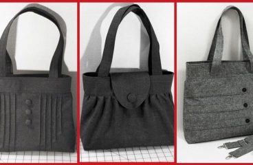Latest easy and comfortable wool fabric handbag design