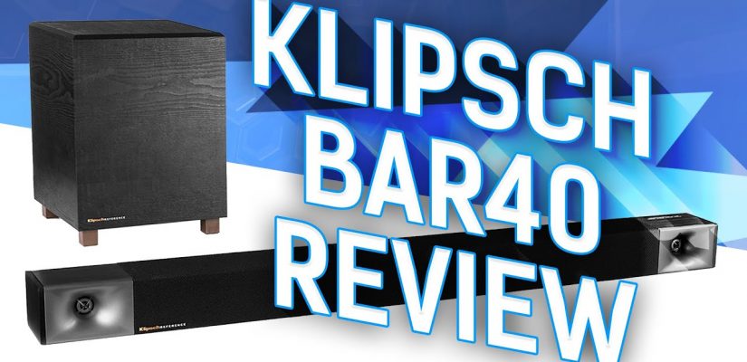 Reviewing The Newest Klipsch Soundbar - BAR40